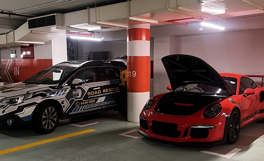 Safe Car Battery Storage and Transport